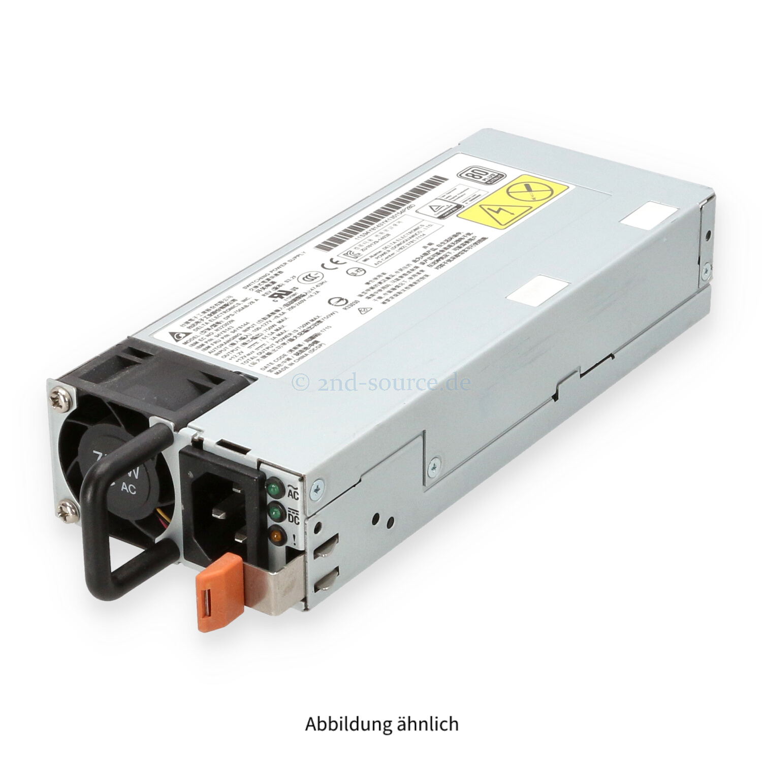 Lenovo 750W Delta Hot Plug Power Supply 94Y8144 94Y8143