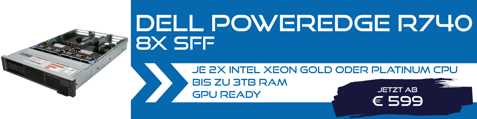 Dell Poweredge R740 8xSFF 2nd Source
