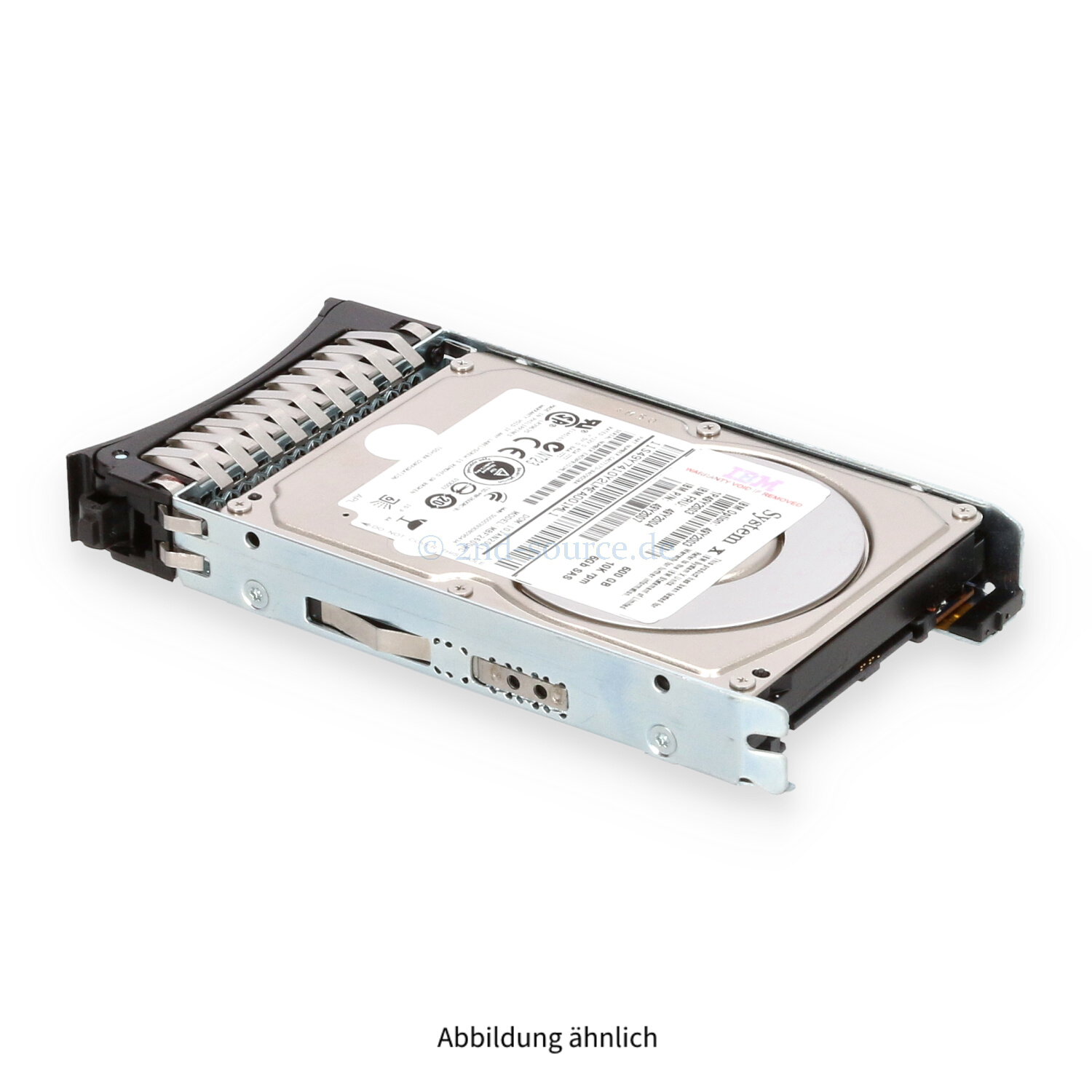 IBM 600GB 10k SAS 6G SFF HotPlug HDD x3550 M2 M3 x3650 M2 M3 49Y2003 49Y2004 49Y2007