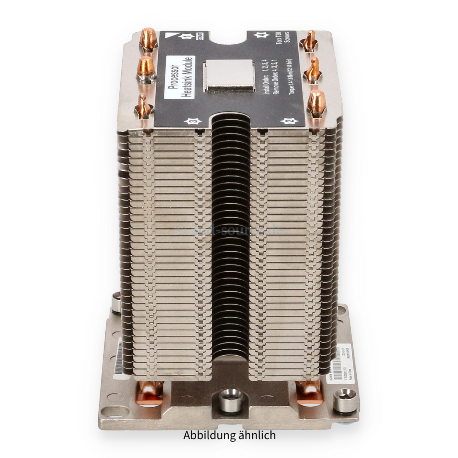 Lenovo Heatsink 125 W ST550 01KP659 SH47A11848 Lenovo Heatsink 125 W ST550 01KP659 SH47A11848