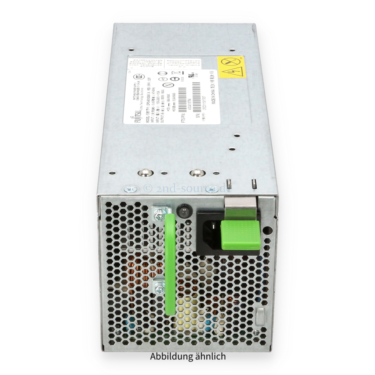 Fujitsu 800W HotPlug Power Supply TX200 TX300 S5 S6 S26113-E556-V50 A3C40105784