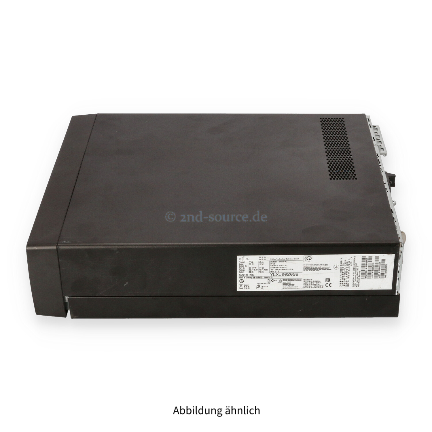Fujitsu TX1320 M1 4x2.5'' SFF CTO Chassis S26361-K1536-V101 Fujitsu TX1320 M1 4x2.5'' SFF CTO Chassis S26361-K1536-V101