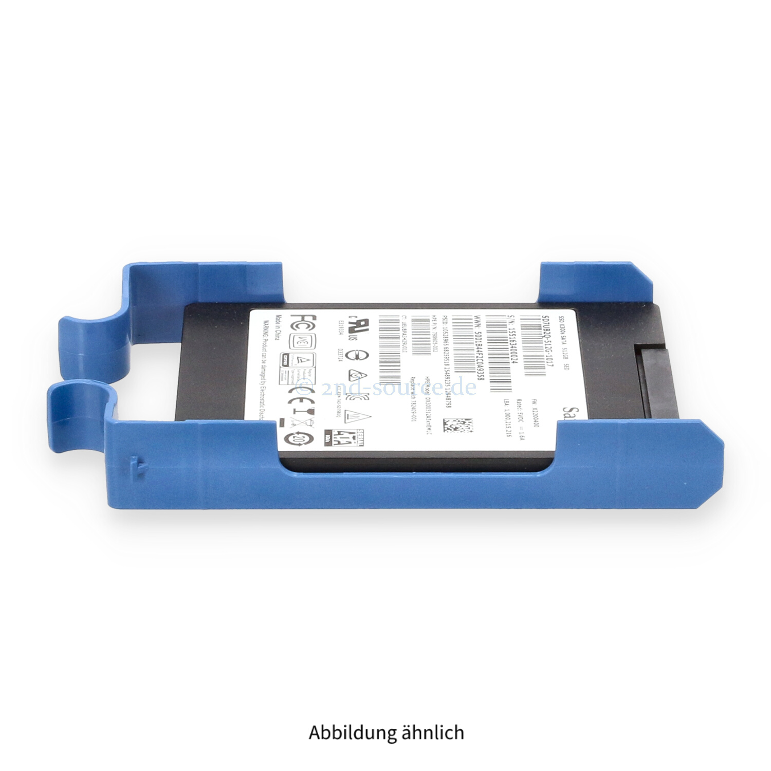 HPE 3PAR 512GB SATA 6G SFF Self Encrypting Node Drive StoreServ 20000 782409-001