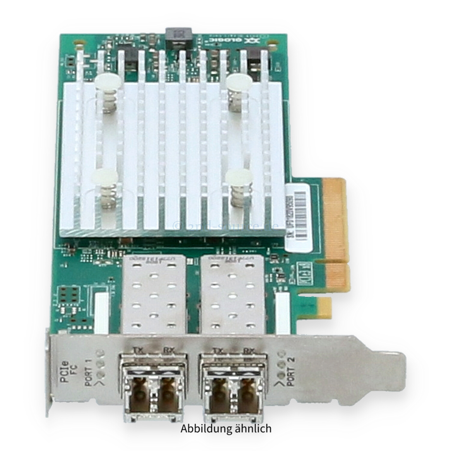 Fujitsu QLogic QLE2692 2x 16GB SFP+ Fibre Channel PCIe HBA Low Profile QLE2692-F S26361-F5580-E202