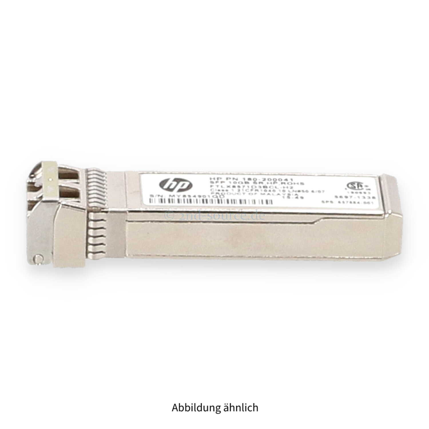 HPE 10GBase Short Wave SFP+ Transceiver Module StoreServ 20000 657884-001 5697-1338 HPE 10GBase Short Wave SFP+ Transceiver Module StoreServ 20000 657884-001 5697-1338