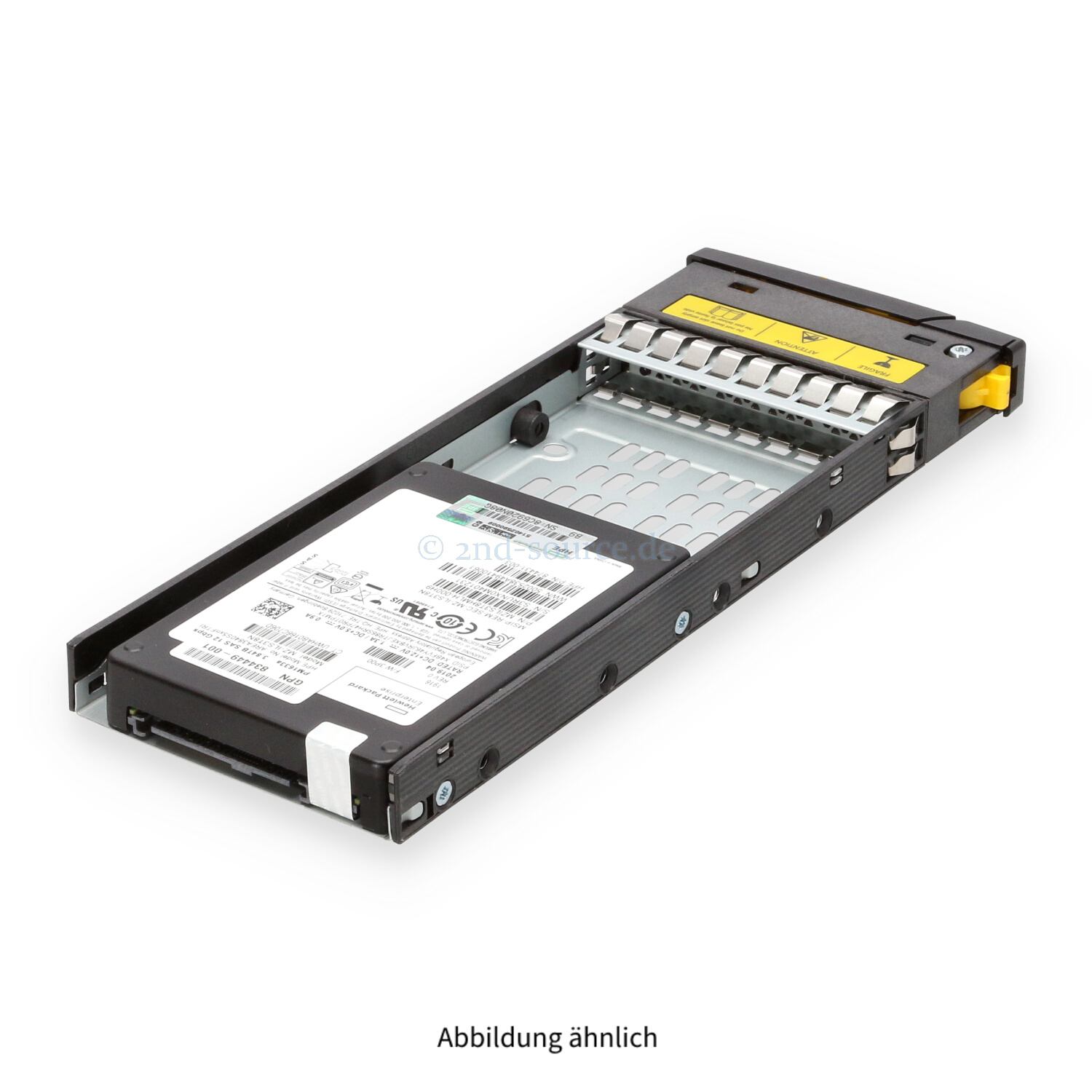 HPE 3PAR 3.84TB SAS 12G SFF Read Intensive FIPS HotPlug SSD M0T66A 879397-001