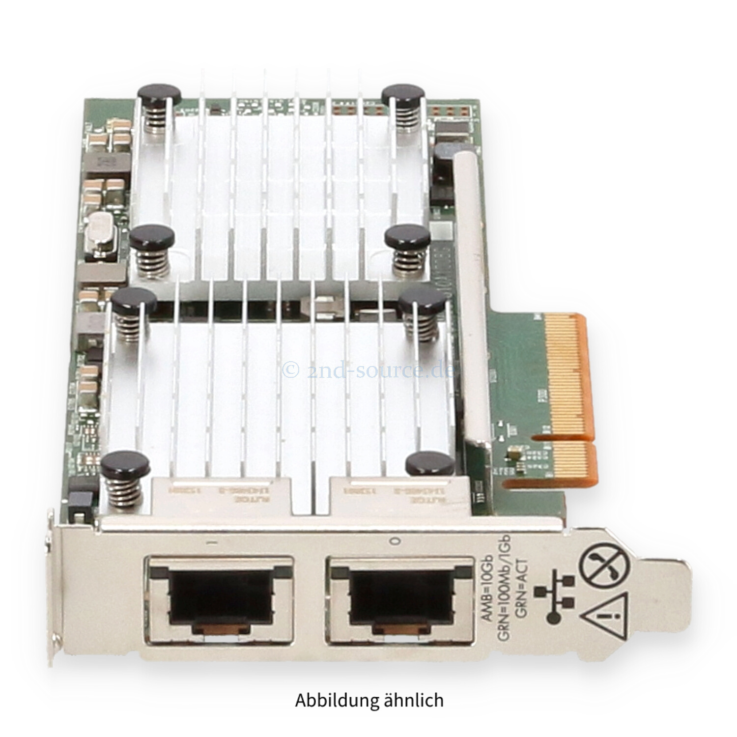 HPE 530T 2x 10GbE PCIe Server Ethernet Adapter Low Profile 656596-B21 657128-001