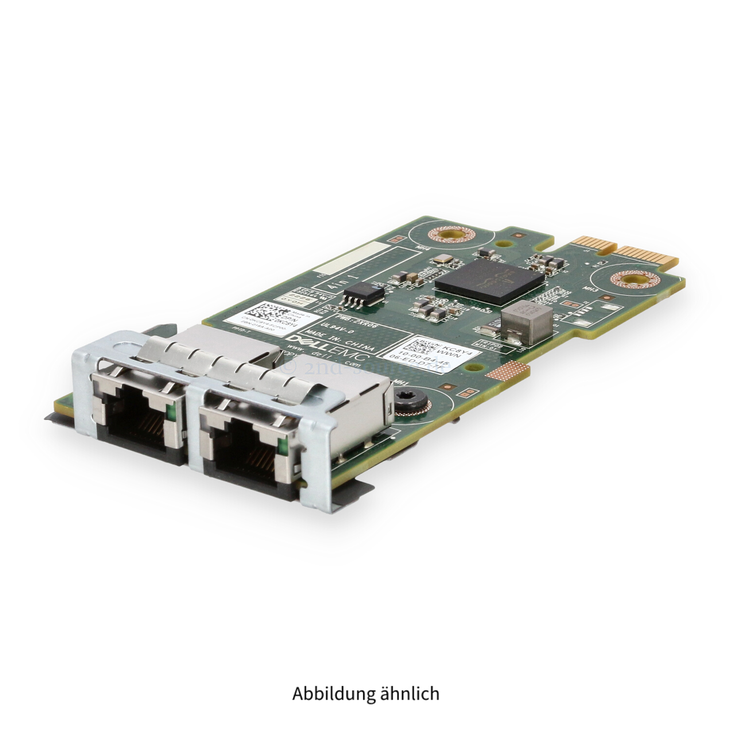 Dell Broadcom 5720 2x RJ-45 1GbE LOM Network Daughter Card KC8Y4 0KC8Y4 Dell Broadcom 5720 2x RJ-45 1GbE LOM Network Daughter Card KC8Y4 0KC8Y4
