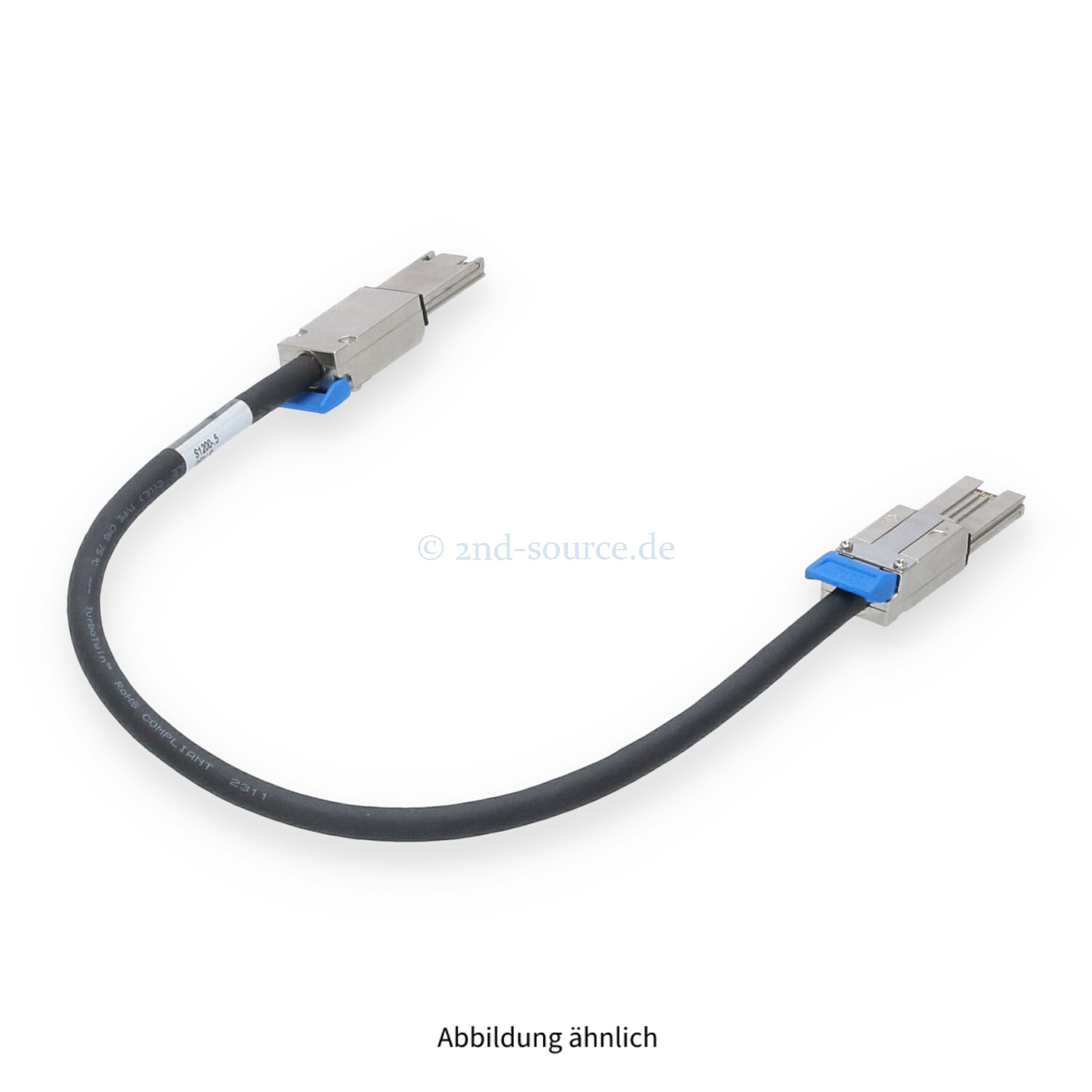 Dell 0.5m MiniSAS SFF-8088 to SFF-8088 Cable 8GCN7 08GCN7