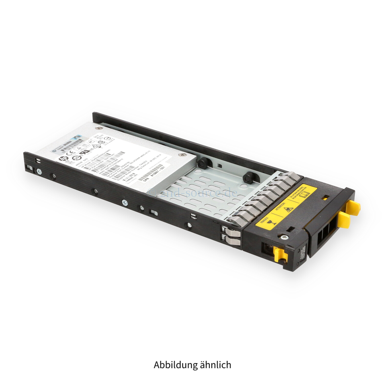 HPE 3PAR 480GB SAS 12G SFF HotPlug SSD K2P88A 810770-001