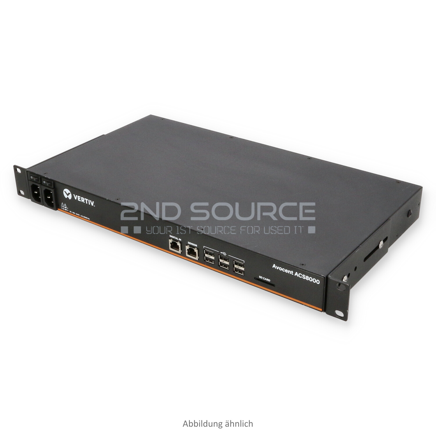 Vertiv Avocent ACS8000 8x RJ-45 Advanced Console Server ACS8008DAC 500-316-502