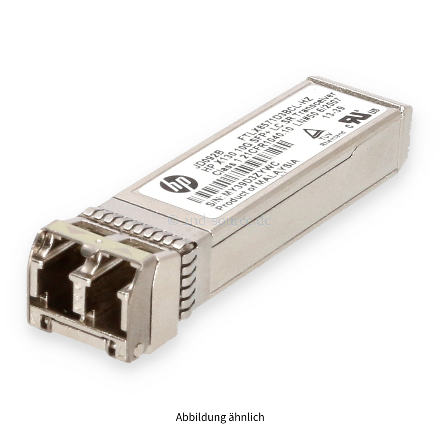 HPE X130 10GBase-SR Short Wave SFP+ Transceiver Module JD092B