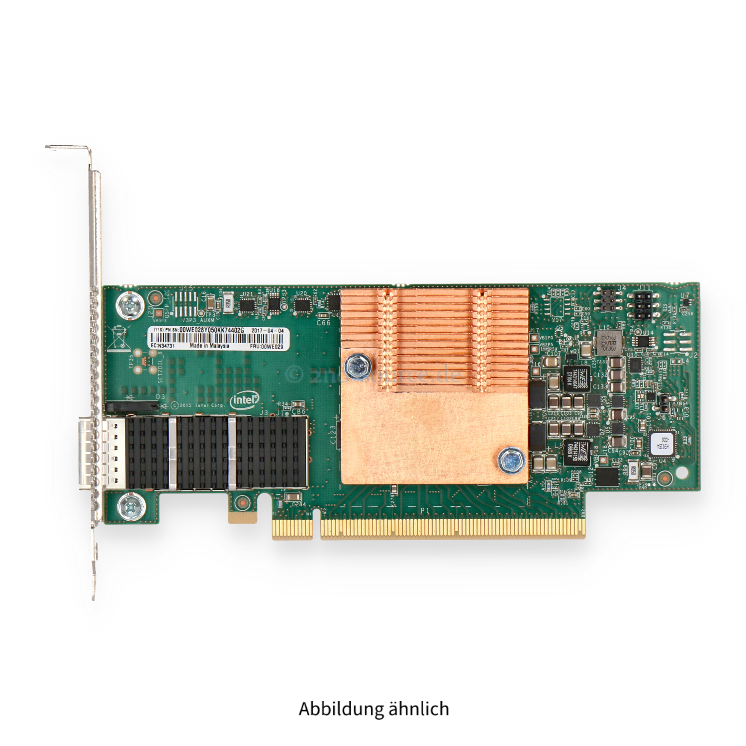 Lenovo OPA 100 1x 100G QSFP28 PCIe Host Fabric Adapter High Profile 00WE027 00WE029