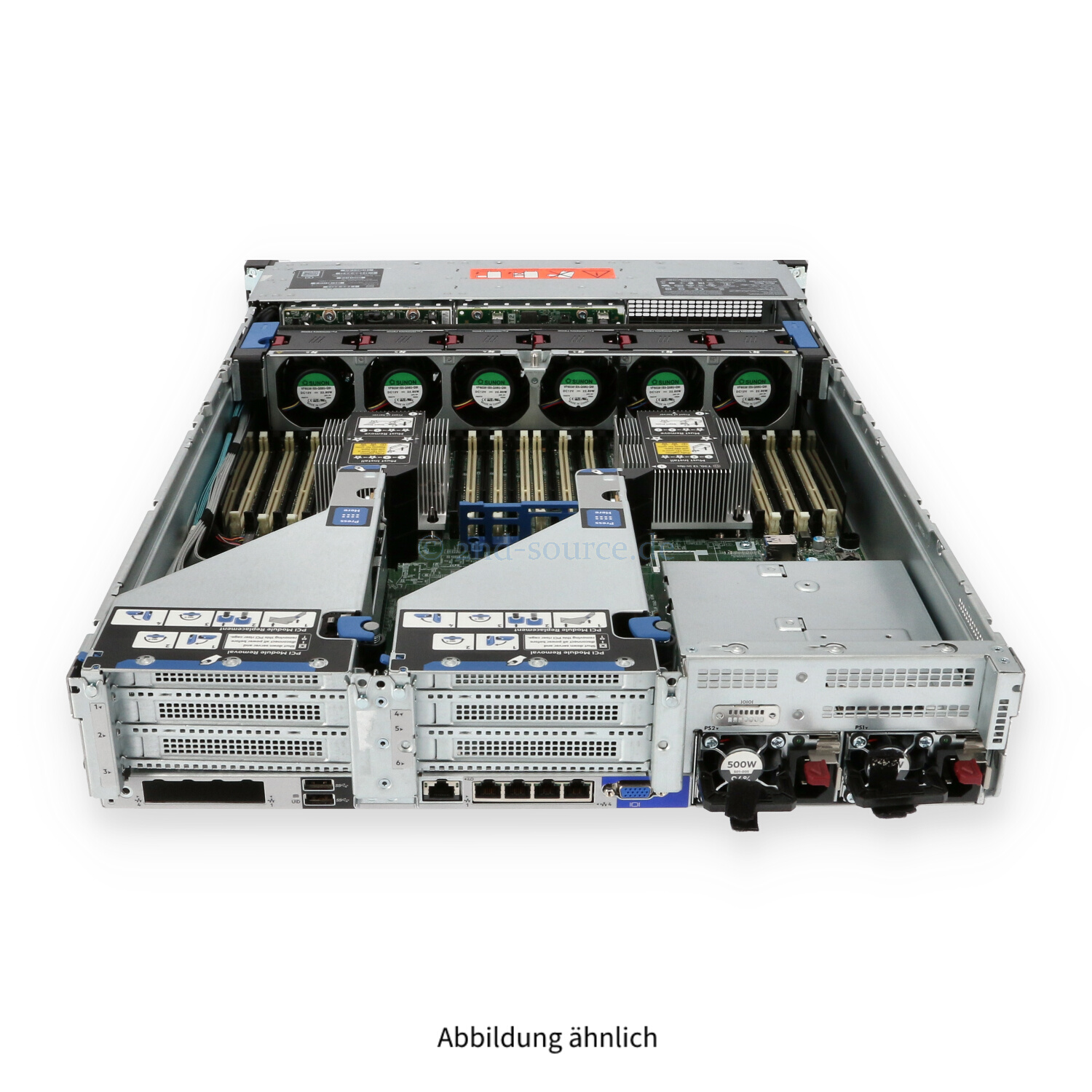 HPE DL380 G10 8xSFF 8xNVMe 2x Standard Heatsink 2x 500W CTO Server