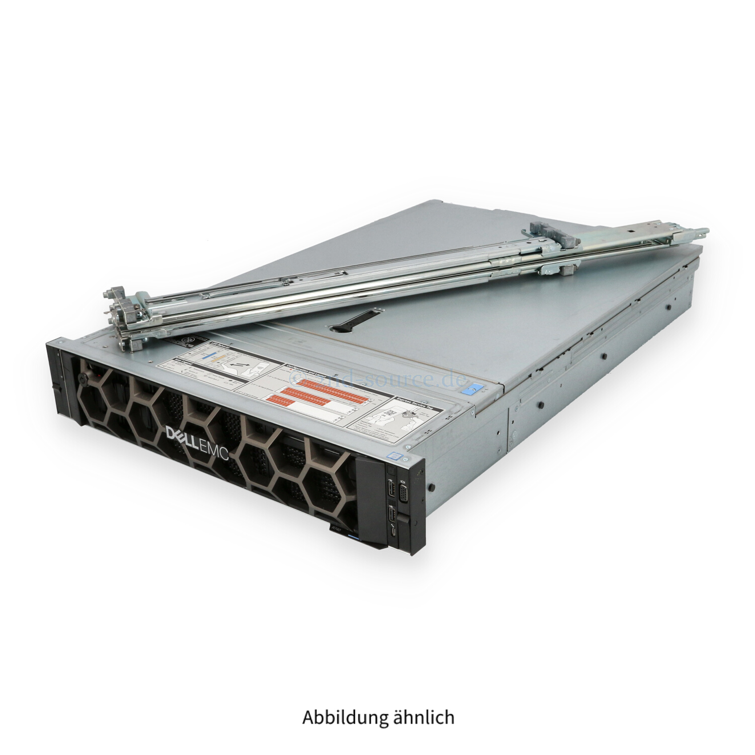 Dell R740 8x SFF 2P Gold 6130 2.10GHz 16C 256GB 12G SAS 4x 1GbE 2x 1600W Rackkit GPU ready