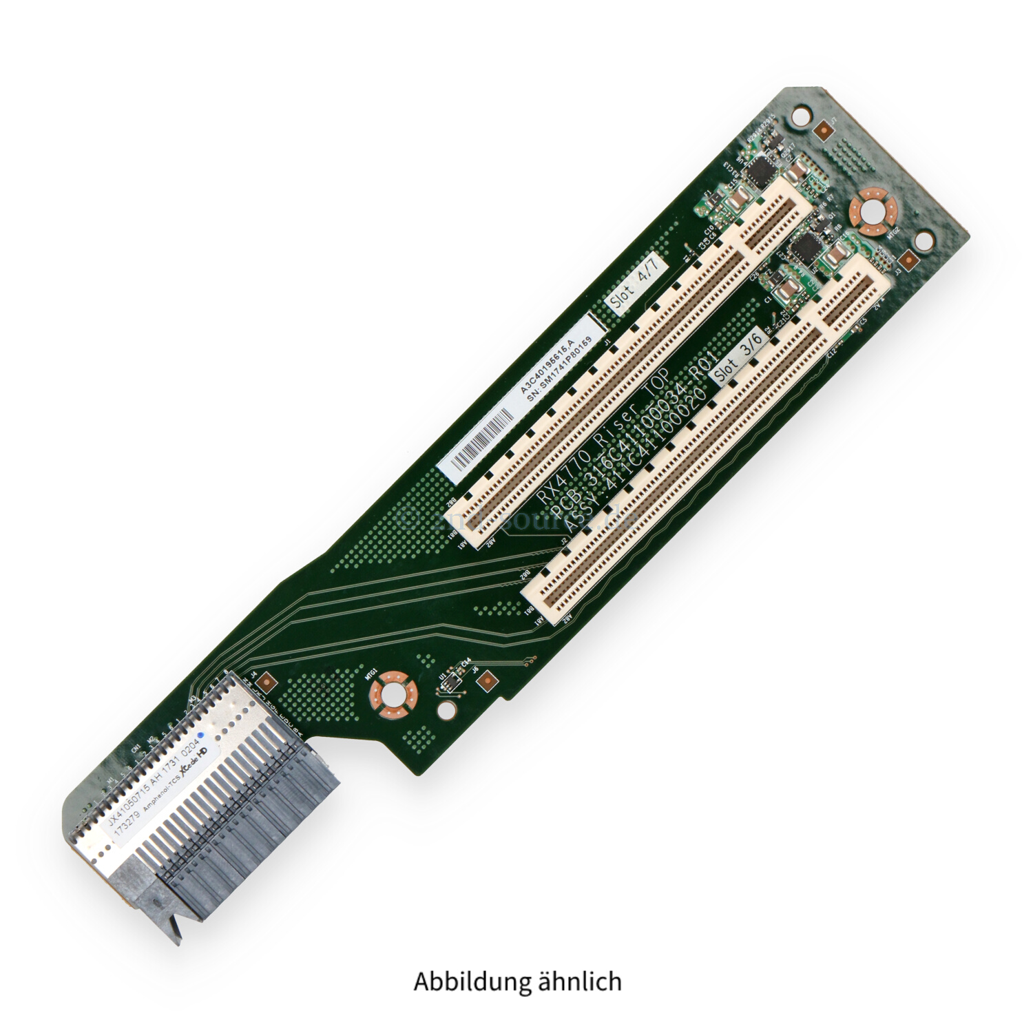 Fujitsu 2x PCIe x16 Riser Card Top A3C40195615 38059209