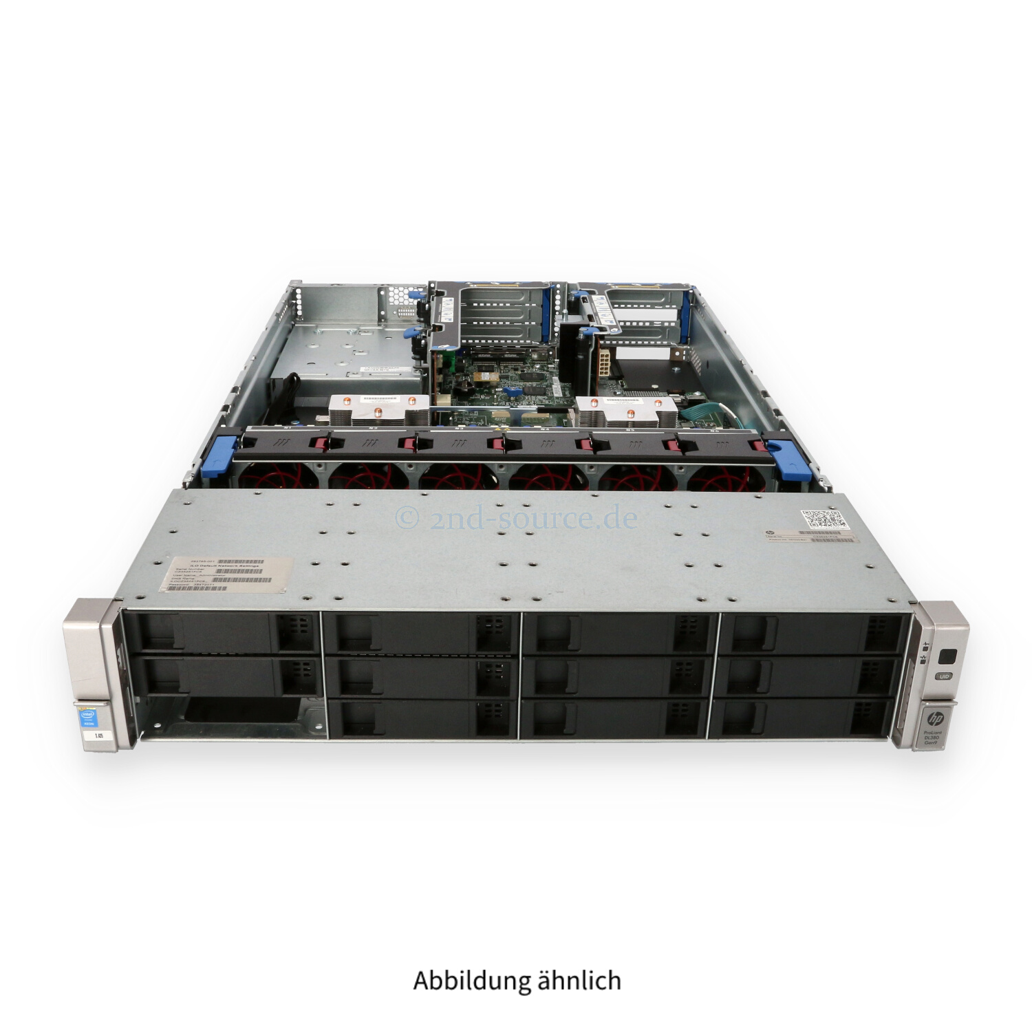 HPE DL380 G9 4xLFF 2x Heatsink 6x Lüfter 2x Riser CTO Chassis 767033-B21 775400-001 HPE DL380 G9 4xLFF 2x Heatsink 6x Lüfter 2x Riser CTO Chassis 767033-B21 775400-001