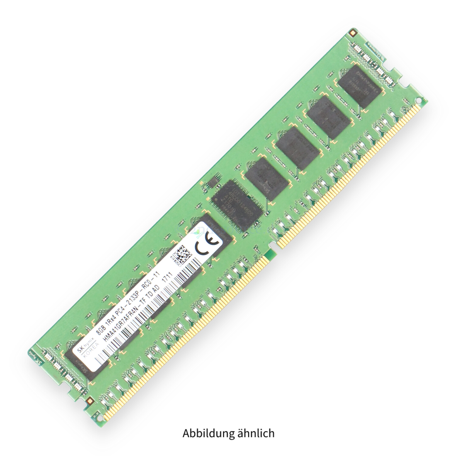 Hynix 8GB PC4-17000P-R DIMM Single Rank x4 (DDR4-2133) Registered ECC HMA41GR7AFR4N-TF