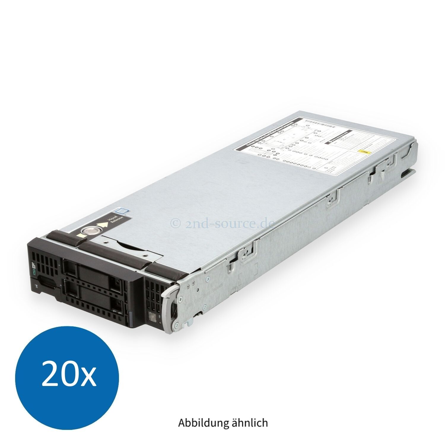 20x HPE ProLiant BL460c G9 2x Heatsink B140i v4 CTO Server 727021-B21