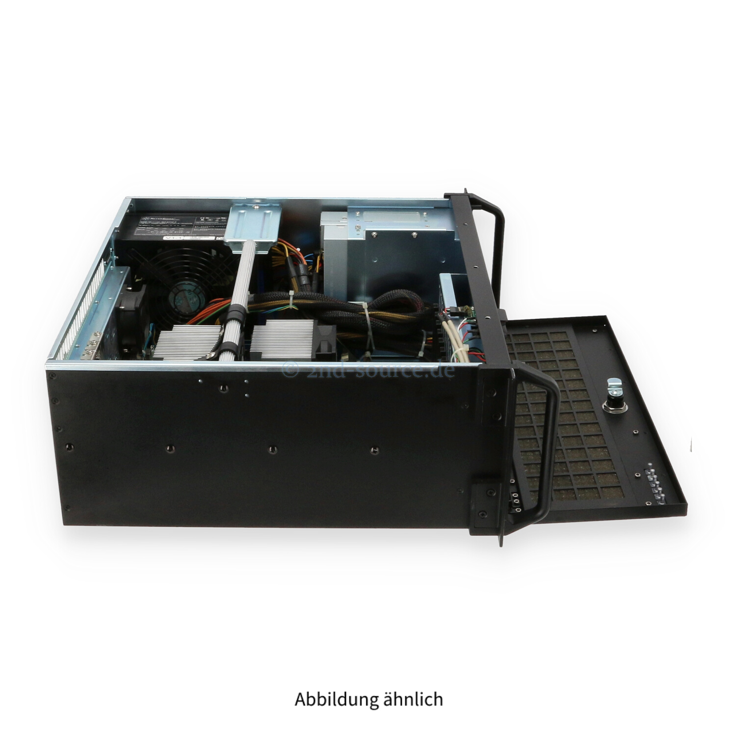 DSM Computer 96M1790-ATX-C602 4xSFF 2P E5-2418L 2.00GHz 4C 16GB RS2BL040 9301CT 4x 500GB HDD 1x 700W