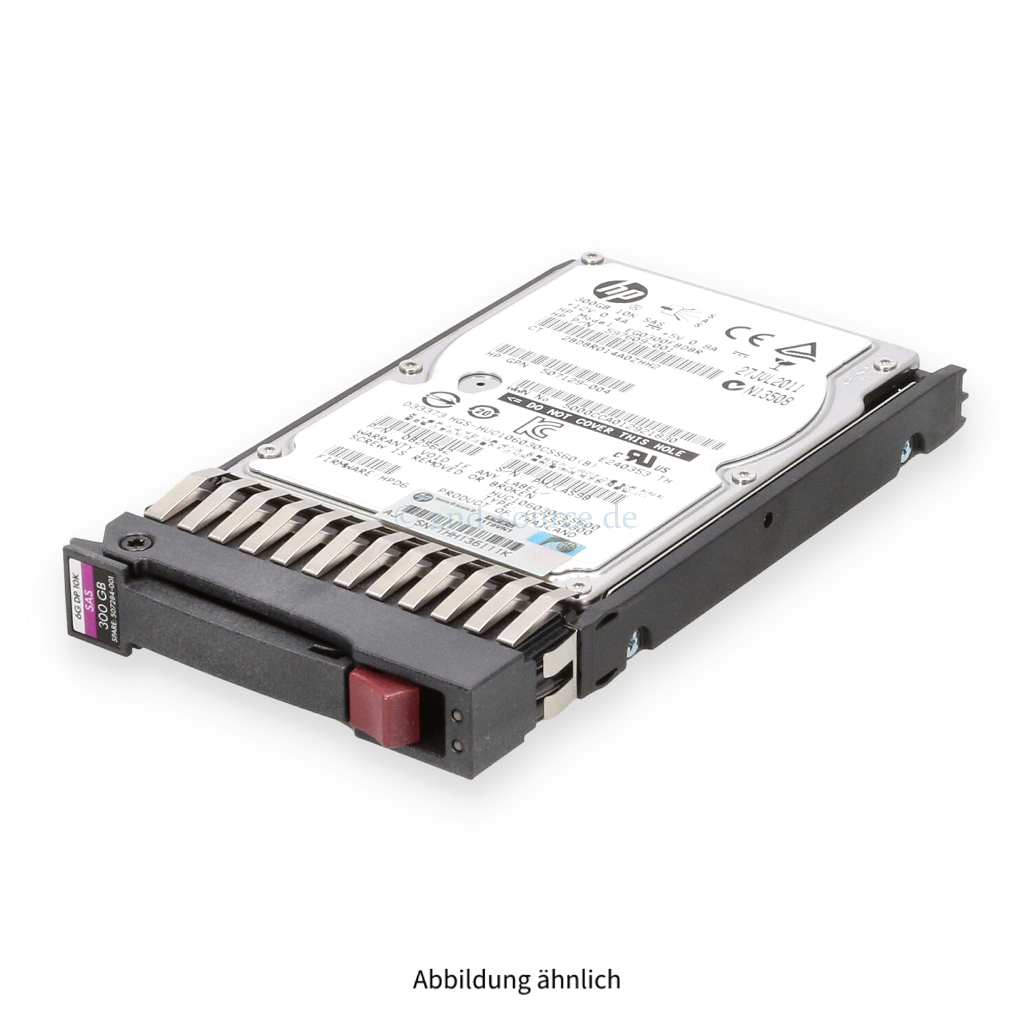 HPE 300GB 10k SAS 6G SFF DP HotPlug HDD 507127-B21 507284-001
