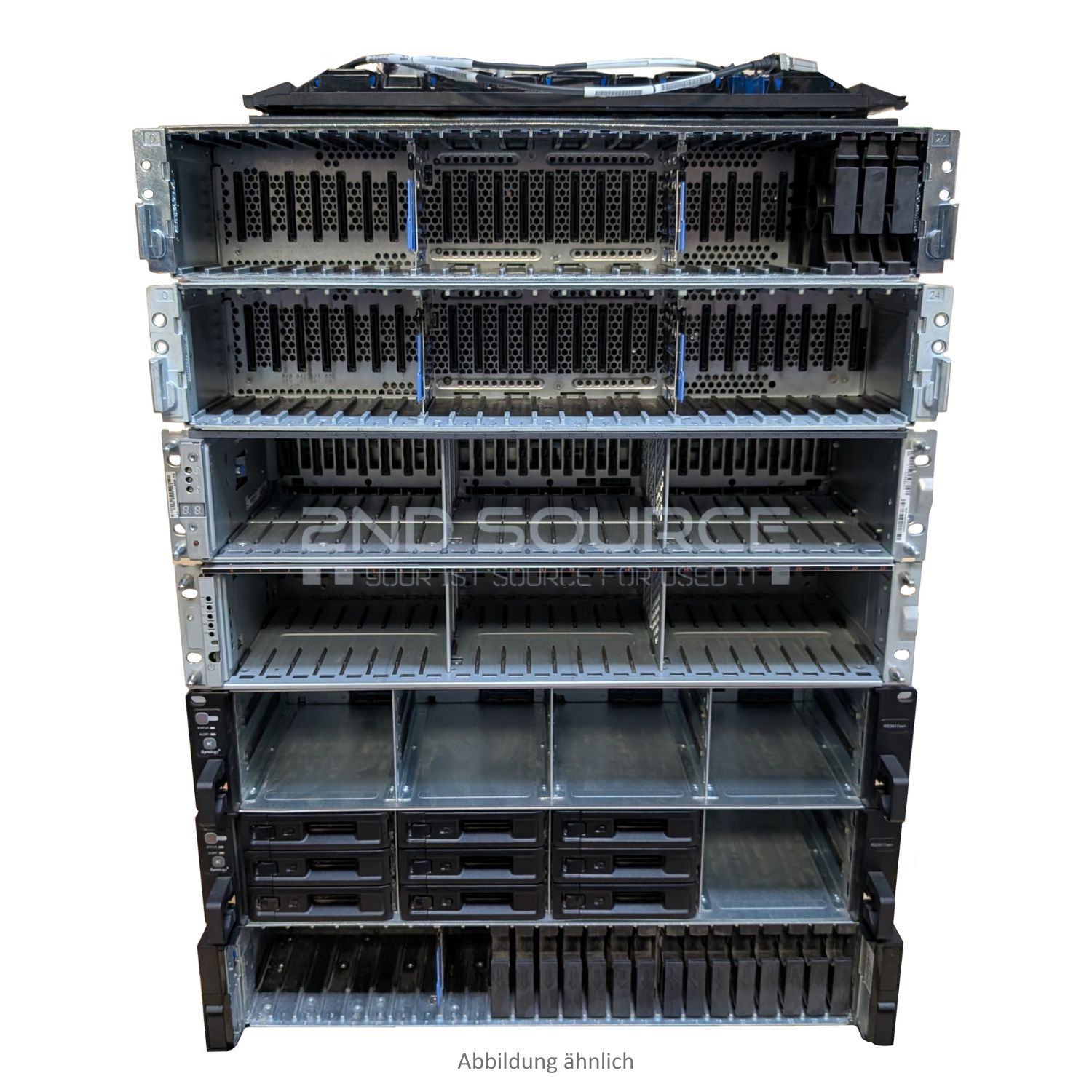 Storage Hardware-Deal aus EMC Unity XT 480F, EMC TAE 25x SFF, EMC SAE 25x SFF, NetApp AFF A220, Fujitsu Eternus DX80 und 2x Synology RS3617xs+