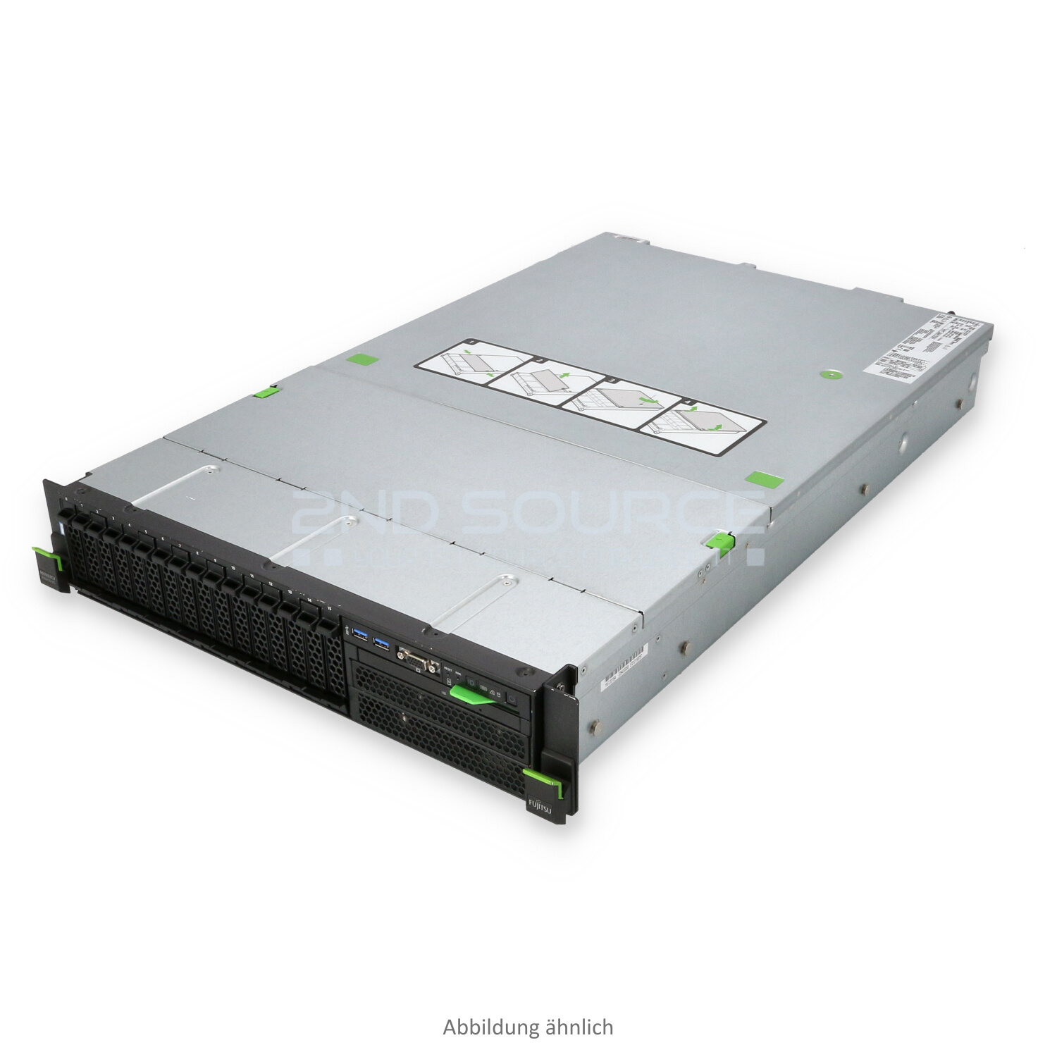 Fujitsu Primergy RX4770 M5 16x SFF 4x Heatsink EP400i 2x 1600W CTO Server