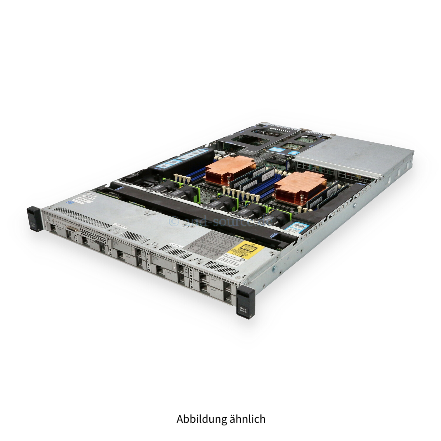 Cisco Nexus 1110-S 8xSFF 2P E5-2650 2.00GHz 8C 32GB I350 2x 1TB 7.2k SATA 6G SFF (2TB) 2x 650W Cisco Nexus 1110-S 8xSFF 2P E5-2650 2.00GHz 8C 32GB I350 2x 1TB 7.2k SATA 6G SFF (2TB) 2x 650W
