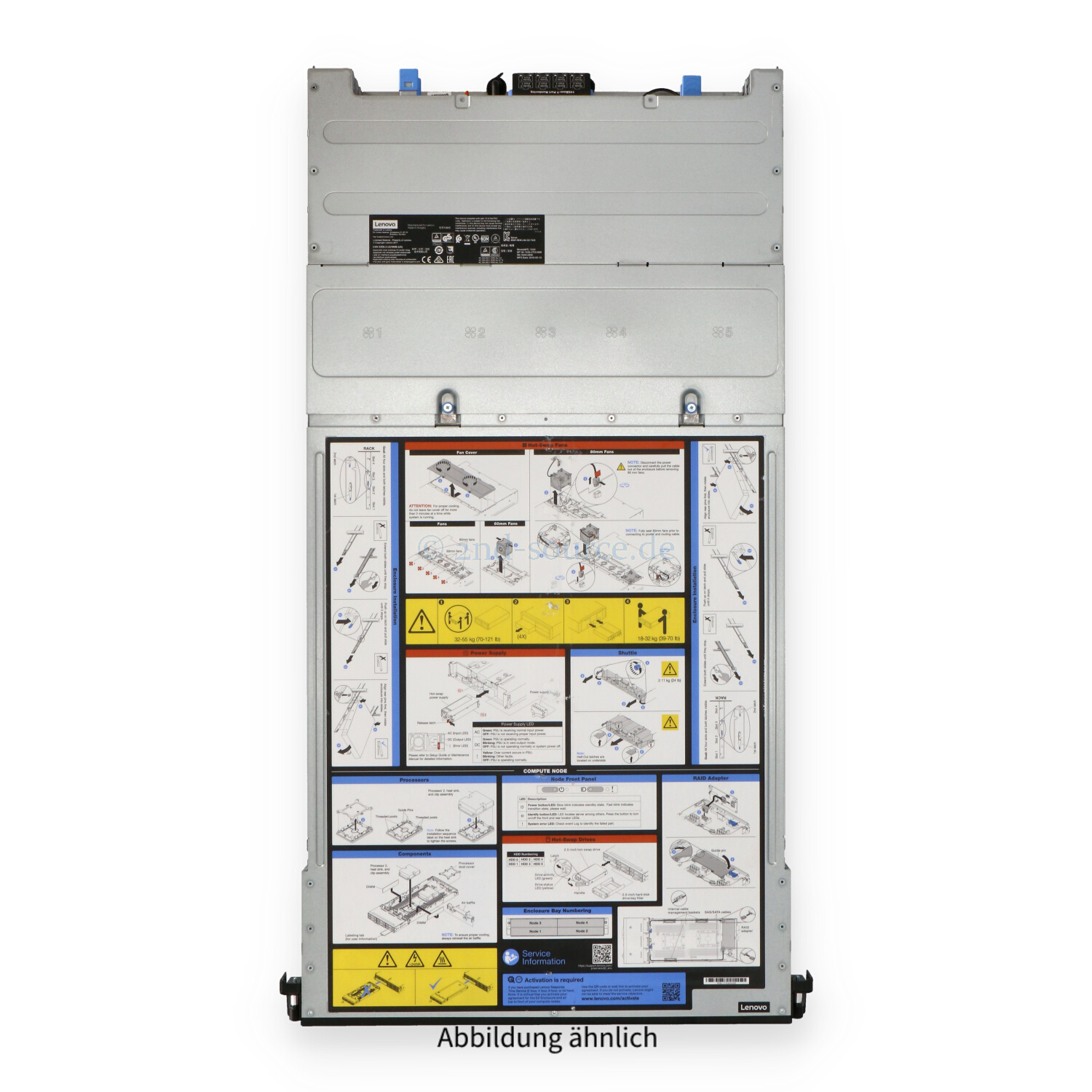 Lenovo D2 Enclosure 4x OPA 100 2x 2000W 7X20-AUXM