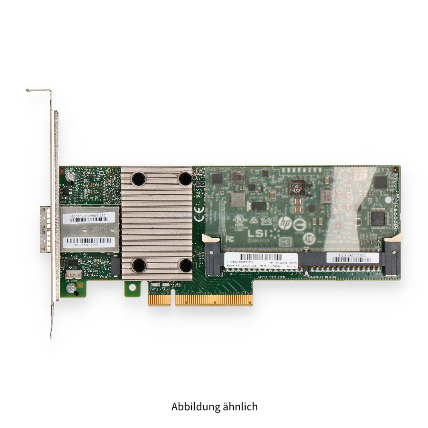 HPE P1228 12G External SAS RAID Contoller QW991-60103 728099-001 HPE P1228 12G External SAS RAID Contoller QW991-60103 728099-001