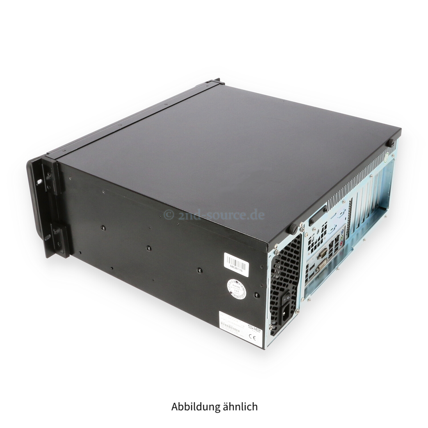 Inter-Tech IPC 4U-C236 4xSFF 1P E3-1275 v5 3.60GHz 4C 32GB RS3DC040 2x 512GB SATA 6G SSD 1x 650W