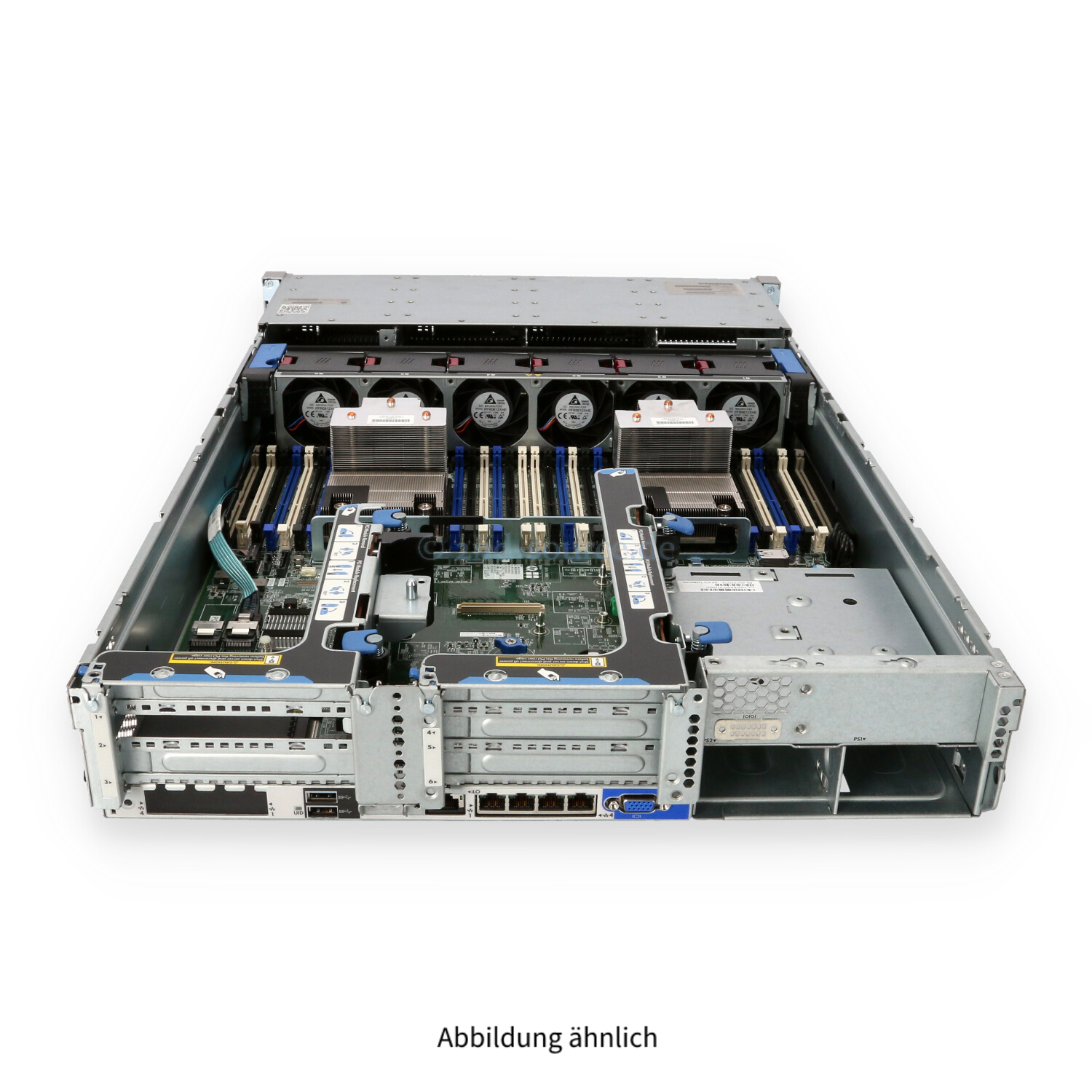 HPE DL380 G9 4xLFF 2x Heatsink 6x Lüfter 2x Riser CTO Chassis 767033-B21 775400-001 HPE DL380 G9 4xLFF 2x Heatsink 6x Lüfter 2x Riser CTO Chassis 767033-B21 775400-001
