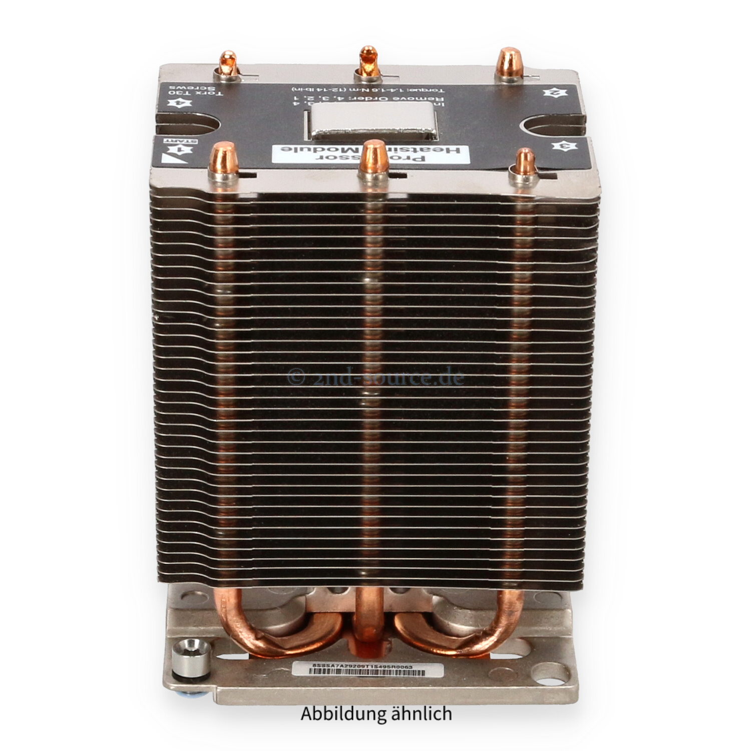 Lenovo Heatsink 125 W ST550 01KP659 SH47A11848 Lenovo Heatsink 125 W ST550 01KP659 SH47A11848