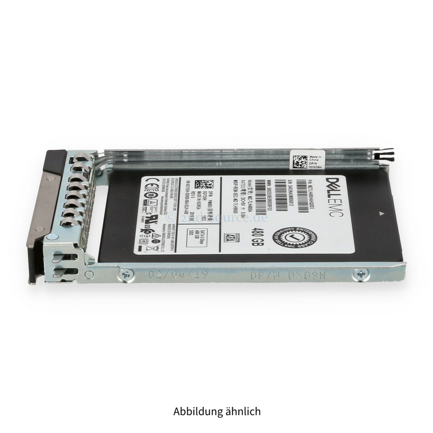 Dell 480GB SATA 6G SFF Read Intensive HotPlug SSD GYD5H 0GYD5H