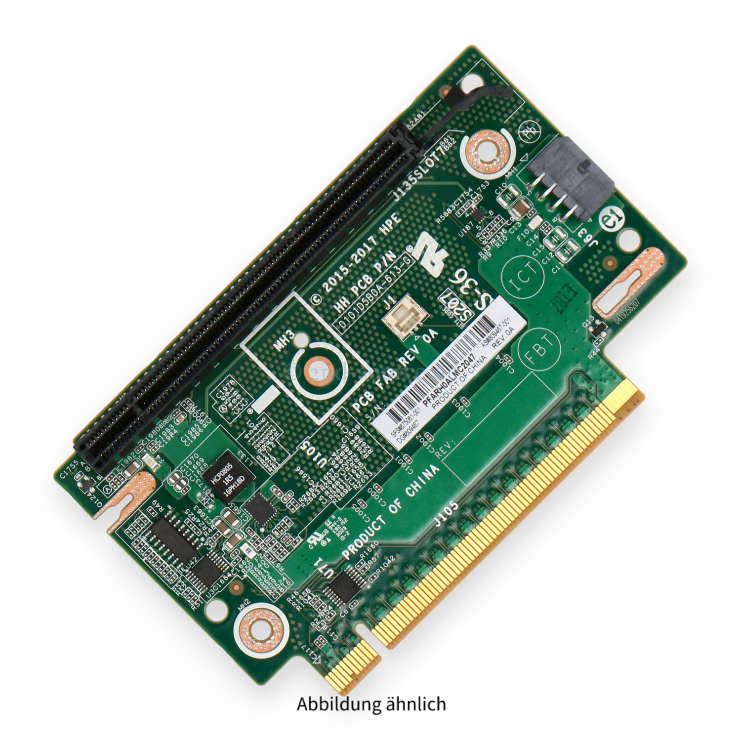 HPE Tertiary 1xPCIe x16 Riser Board DL380 G10 875061-001 809467-001 HPE Tertiary 1xPCIe x16 Riser Board DL380 G10 875061-001 809467-001