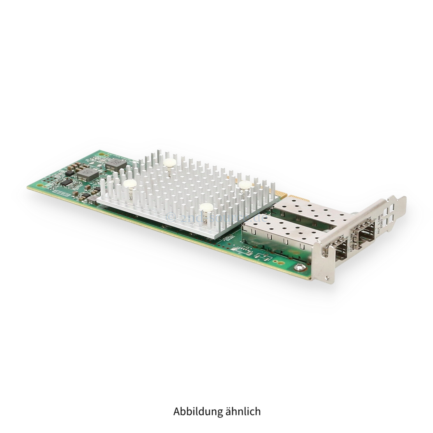 Dell QLogic FastLinQ 41112 2x10GBase SFP+ PCIe Server Ethernet Adapter Low Profile 807N9 0807N9