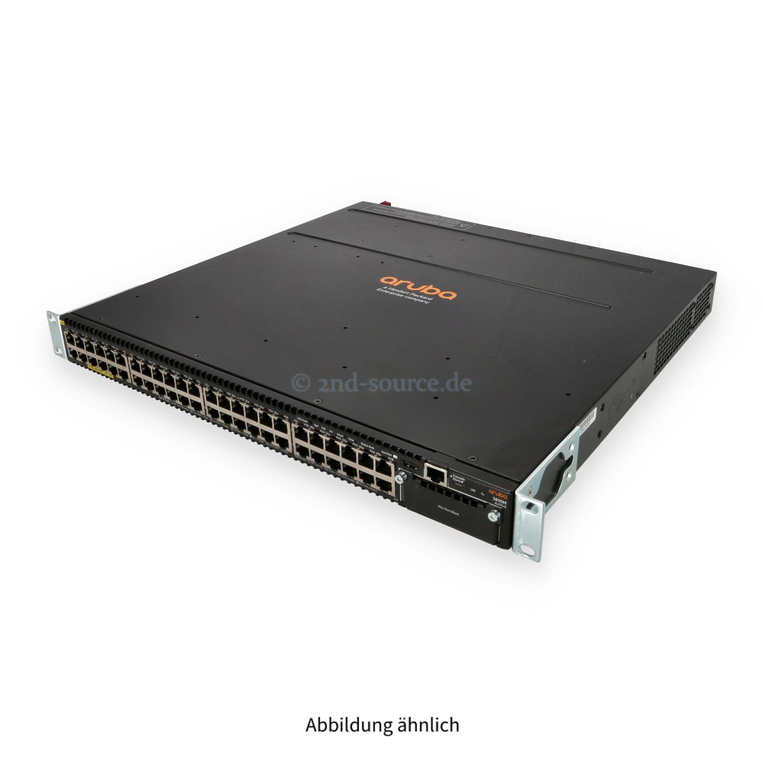 HPE Aruba 3810M 48x 1GbE PoE+ 4x Stacking 1x 1050W Switch JL074A JL074A-61001
