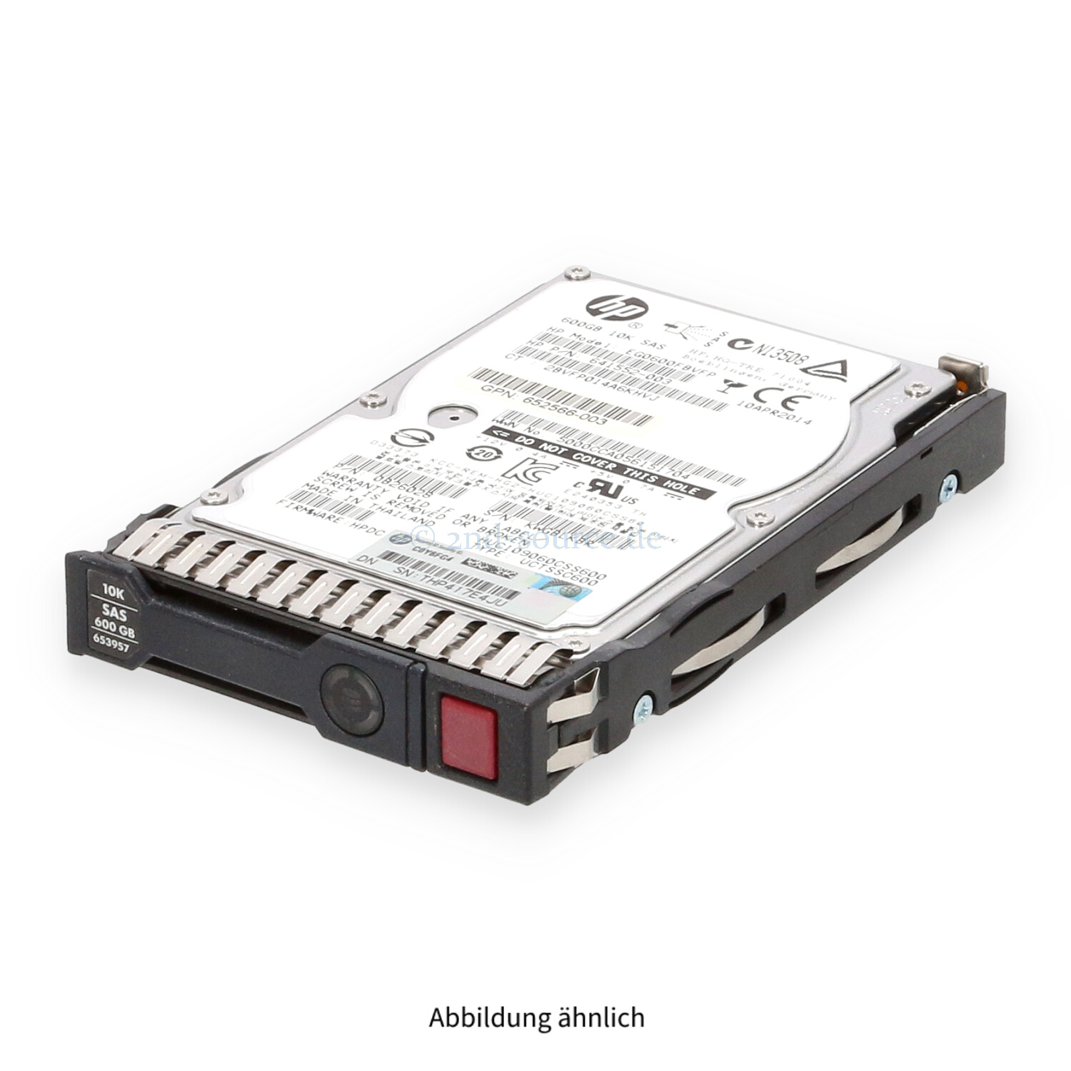 HPE 600GB 10k SAS 6G SFF SC HotPlug HDD 652583-B21 653957-001