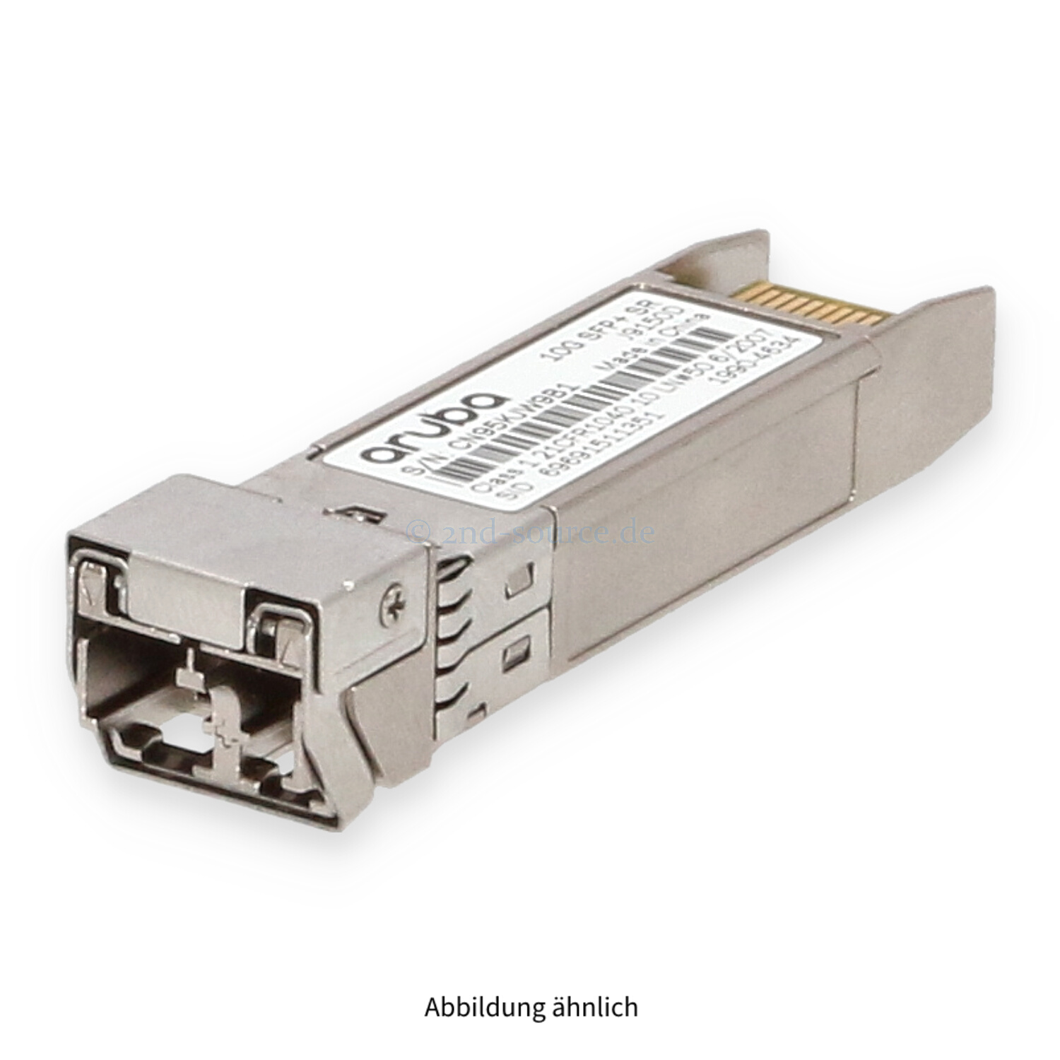 HPE Aruba 10GbE SFP+ 850 nm Short Wave LC OM3 MMF Transceiver Module J9150D J9150-61201