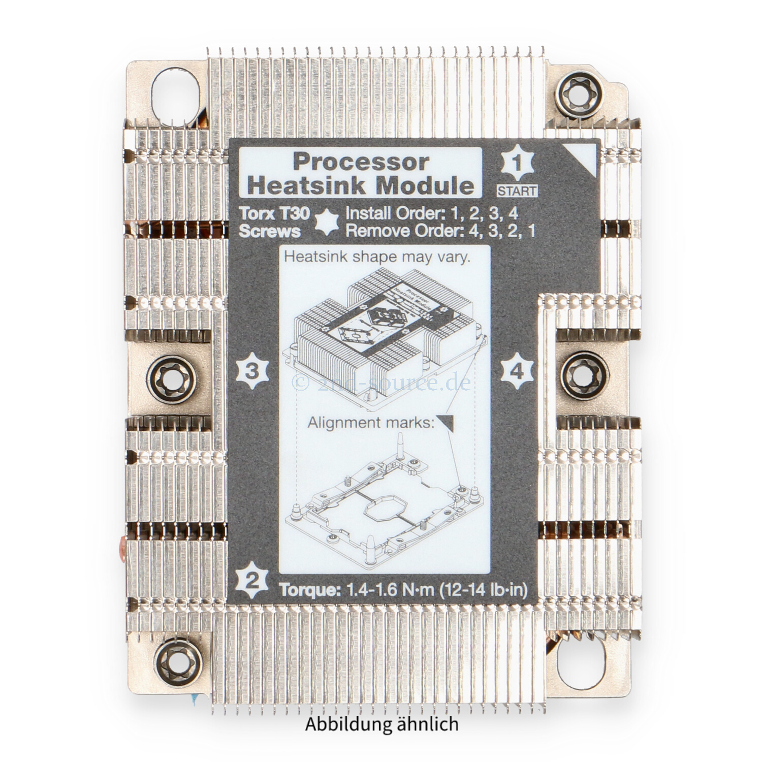 Lenovo 2U Heatsink SR550 SR590 SR650 SR670 01KP652 Lenovo 2U Heatsink SR550 SR590 SR650 SR670 01KP652