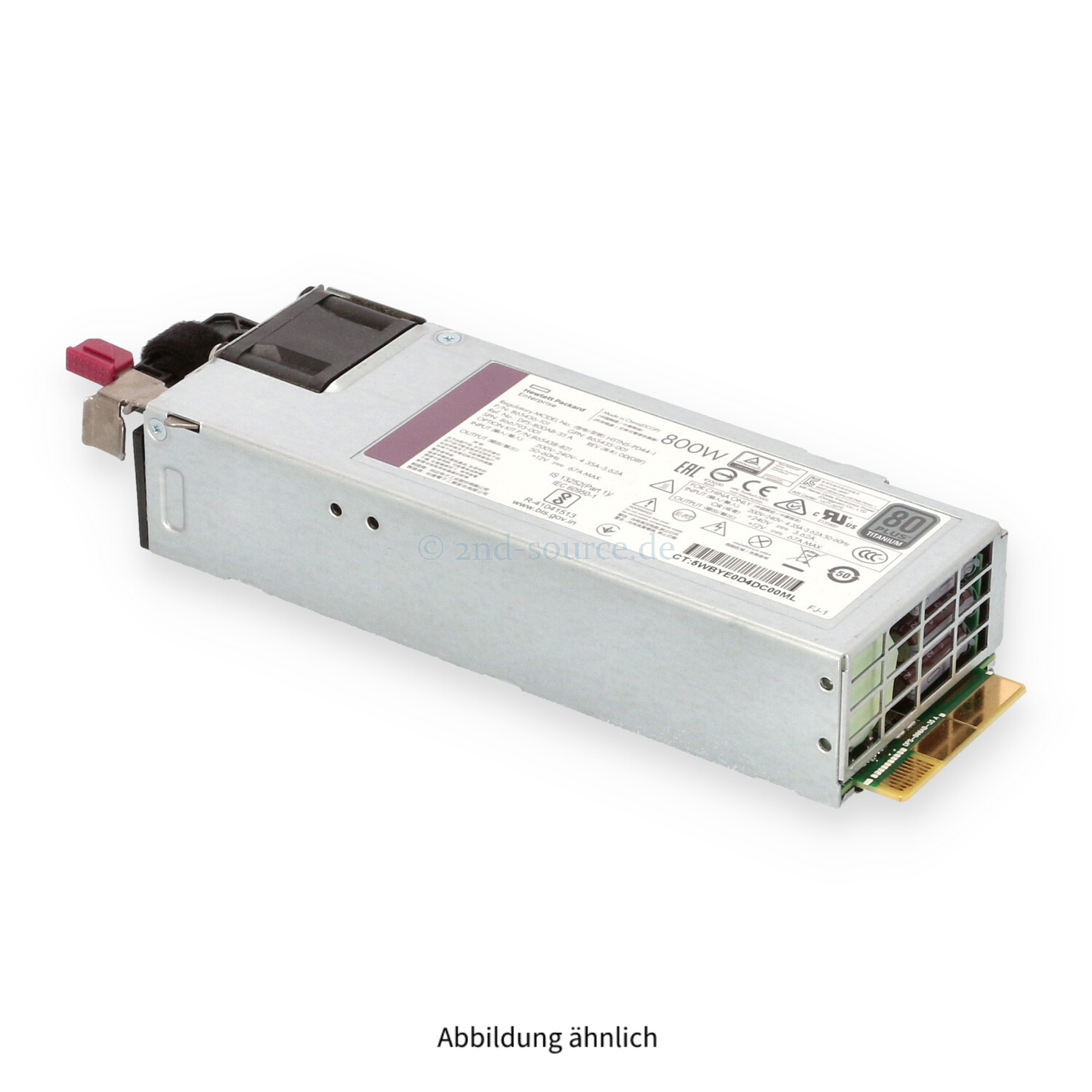 HPE 800W HotPlug Power Supply Gen10 865438-B21 866793-001