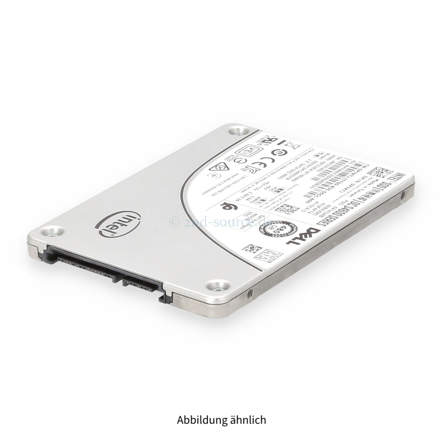 Dell 480GB SATA 6G SFF Mixed Use SSD P7KTJ 0P7KTJ