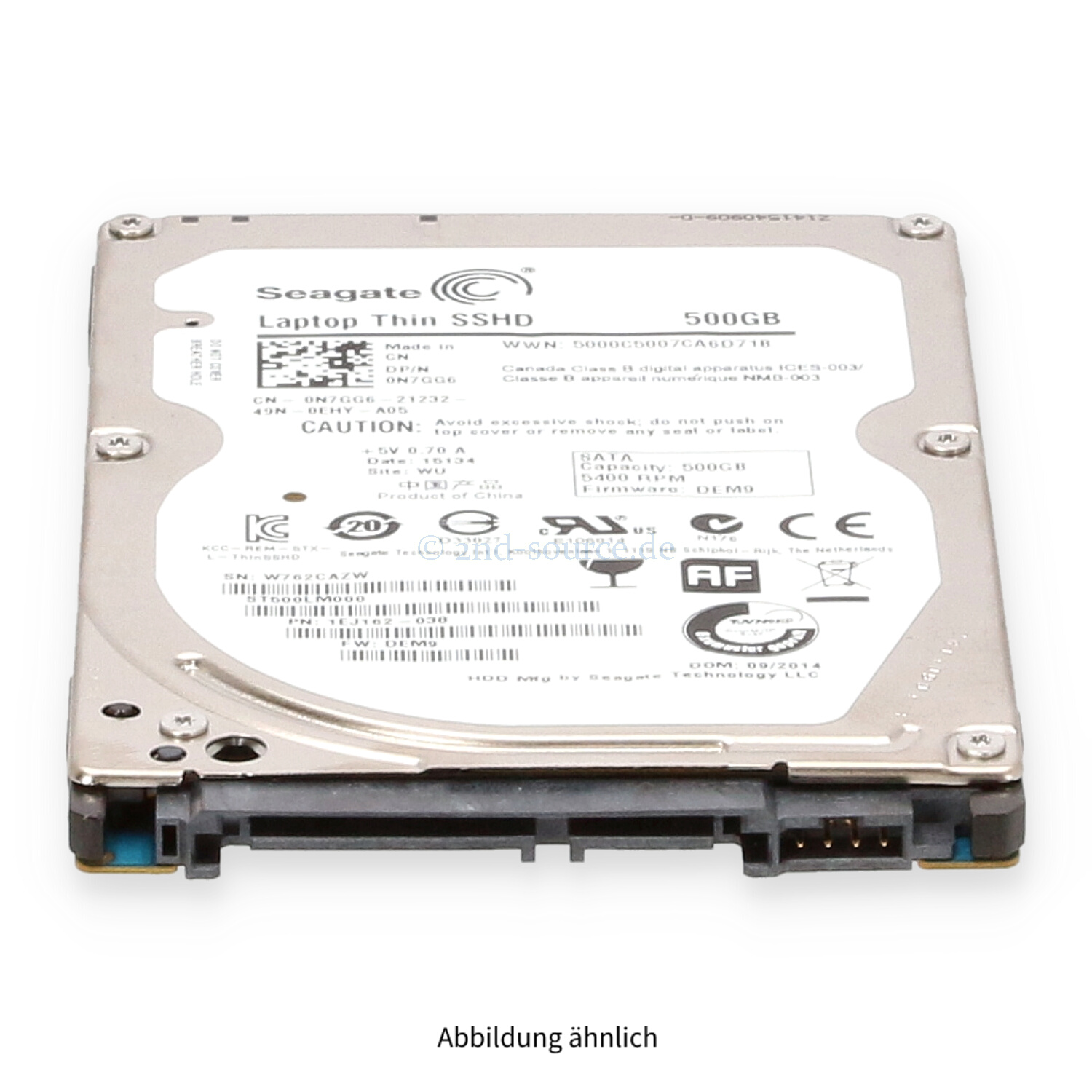 Dell 500GB 5.4k SATA 6G SFF HDD N7GG6 0N7GG6