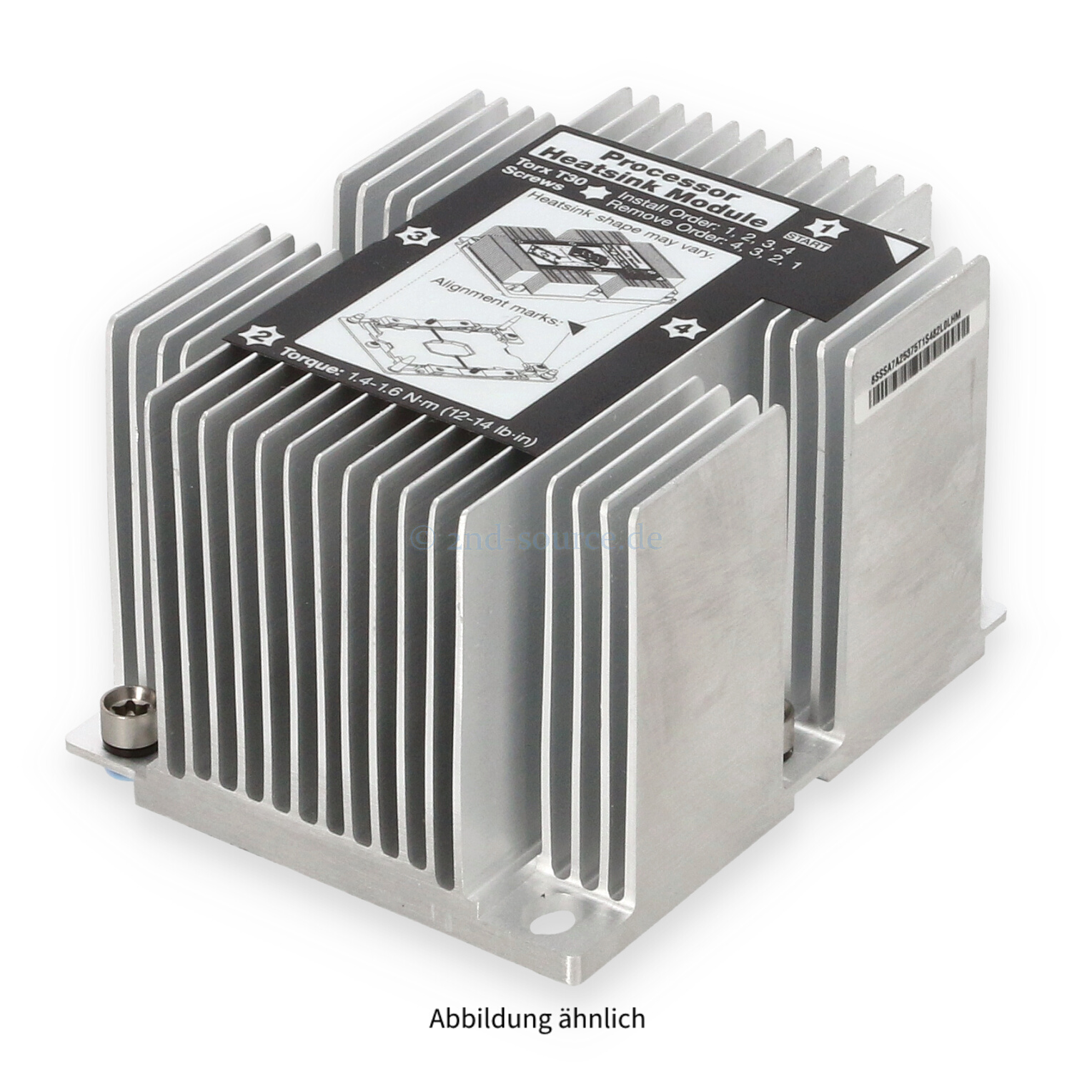 Lenovo 2U Standard Heatsink SR550 SR590 SR650 SR670 01KP655 Lenovo 2U Standard Heatsink SR550 SR590 SR650 SR670 01KP655