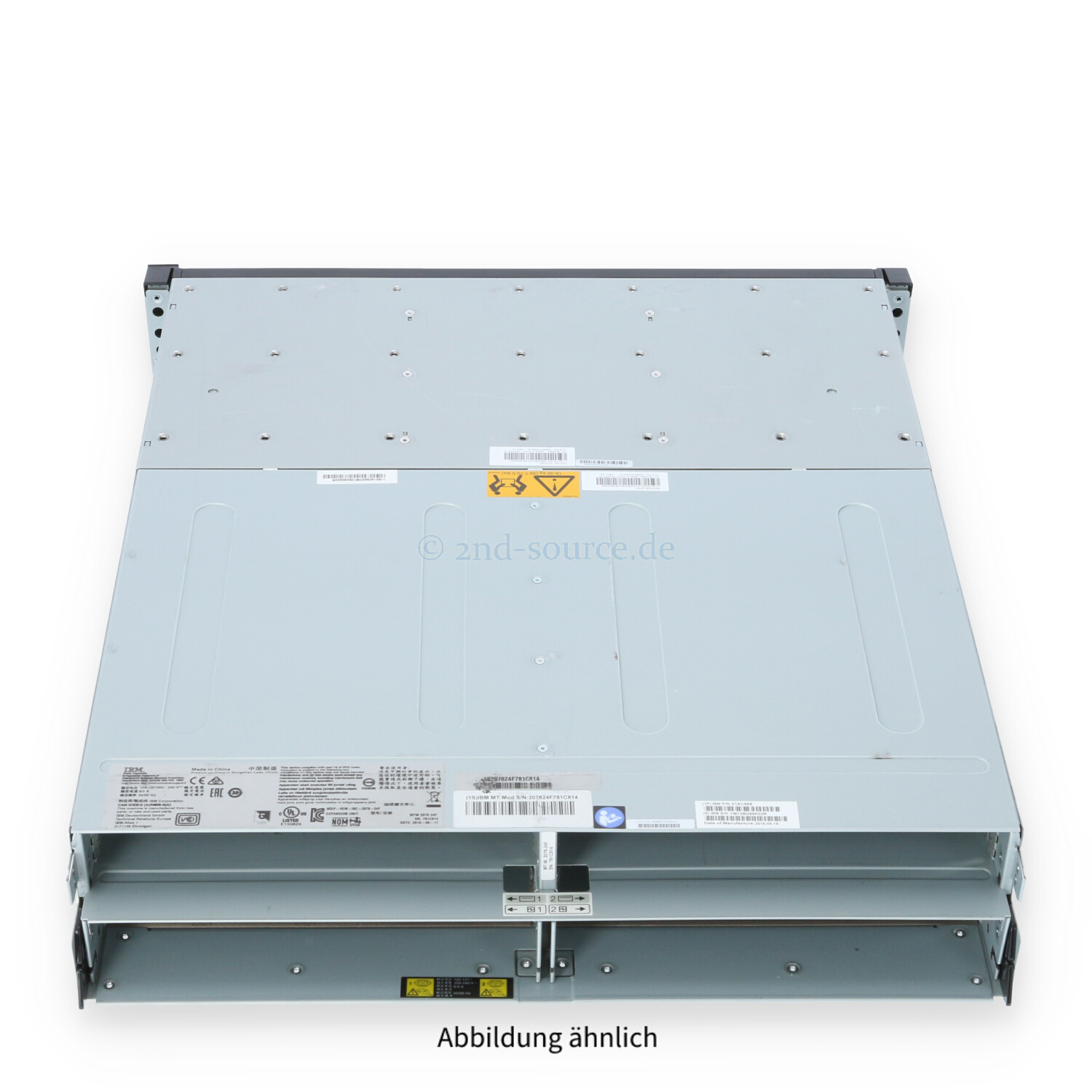 IBM Storwize V5000 24xSFF Expansion Enclosure CTO Chassis 2078-24E 01AC559