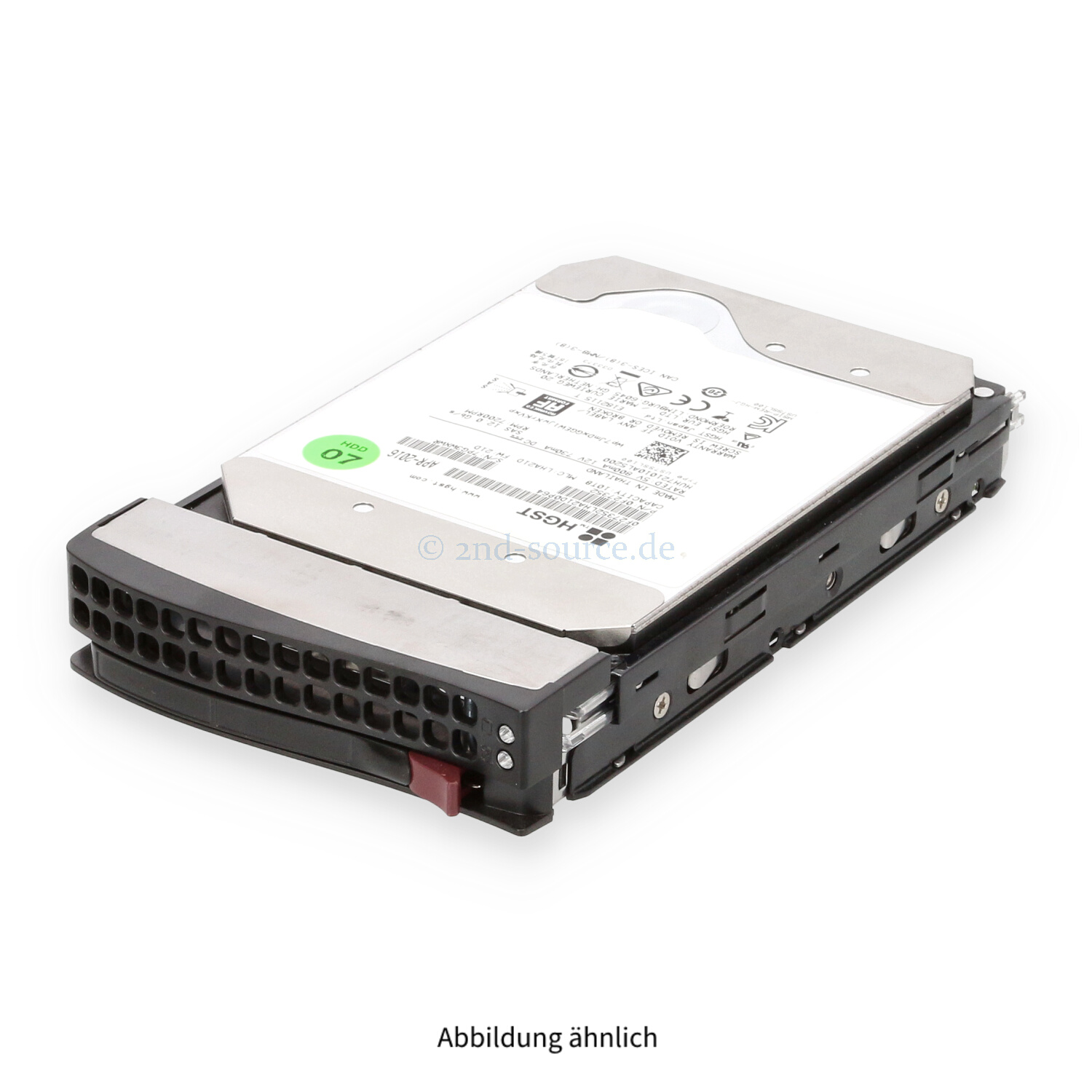 Supermicro 10TB 7.2k SAS 12G LFF HotPlug HDD HDD-A10T-HUH721010AL5200