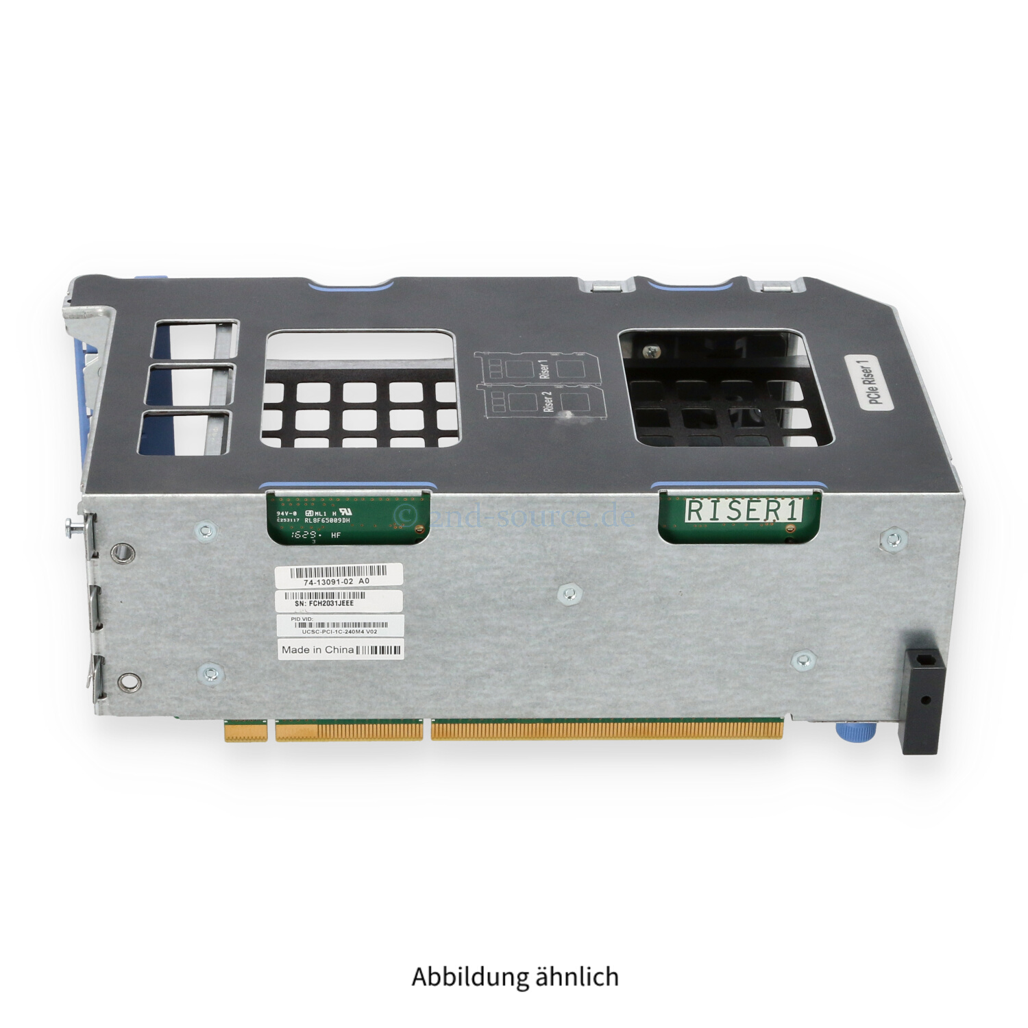 Cisco PCI Express Primary Riser Kit UCS C240 M4 UCSC-PCI-1C-240M4 74-13091-02 Cisco PCI Express Primary Riser Kit UCS C240 M4 UCSC-PCI-1C-240M4 74-13091-02