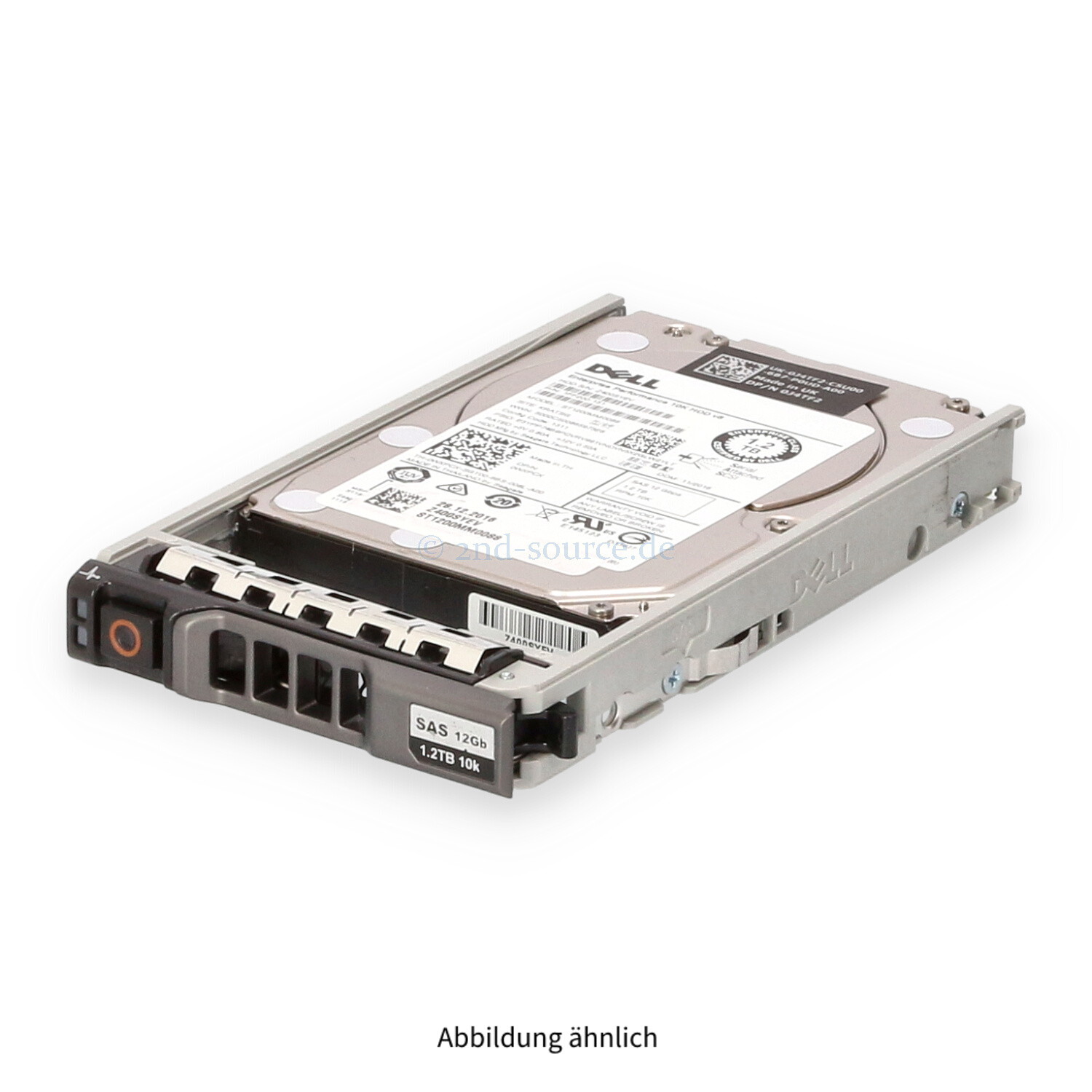 Dell 1.2TB 10k SAS 12G SFF HotPlug HDD WXPCX 0WXPCX
