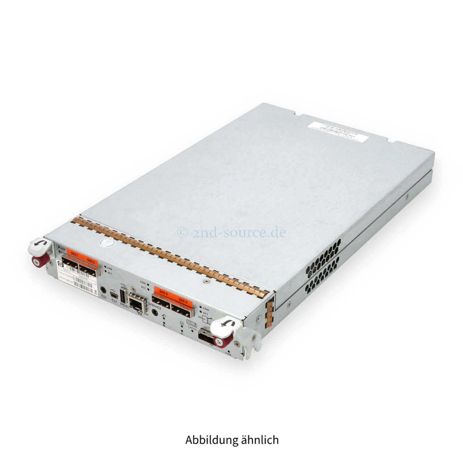 HPE P2000 G3 SAS MSA Array System Controller AW592B 582934-002 HPE P2000 G3 SAS MSA Array System Controller AW592B 582934-002