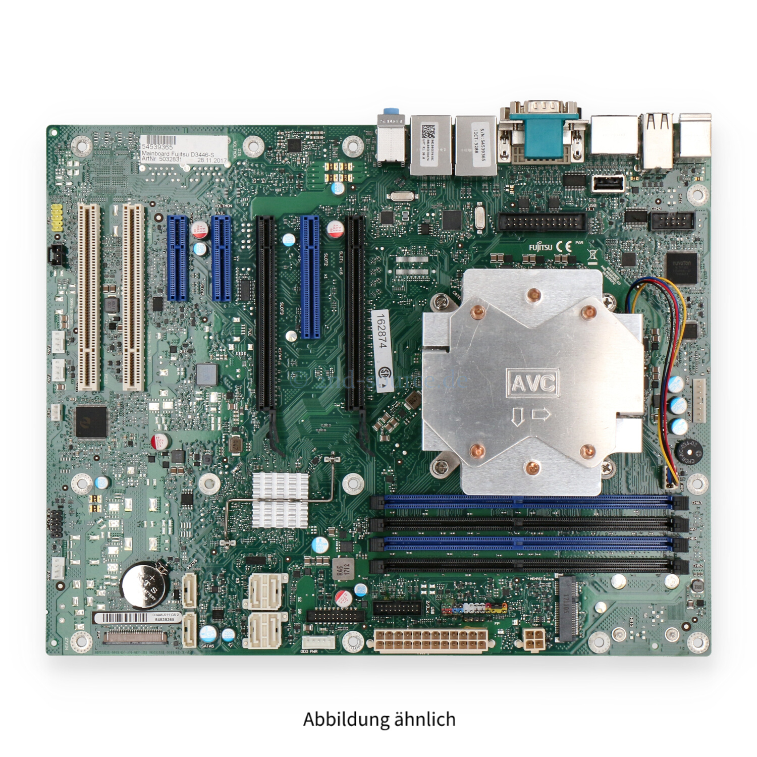 Fujitsu Systemboard inkl. Heatsink D3446-S11